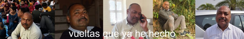 Vinod Kumar. Viajar individualmente.